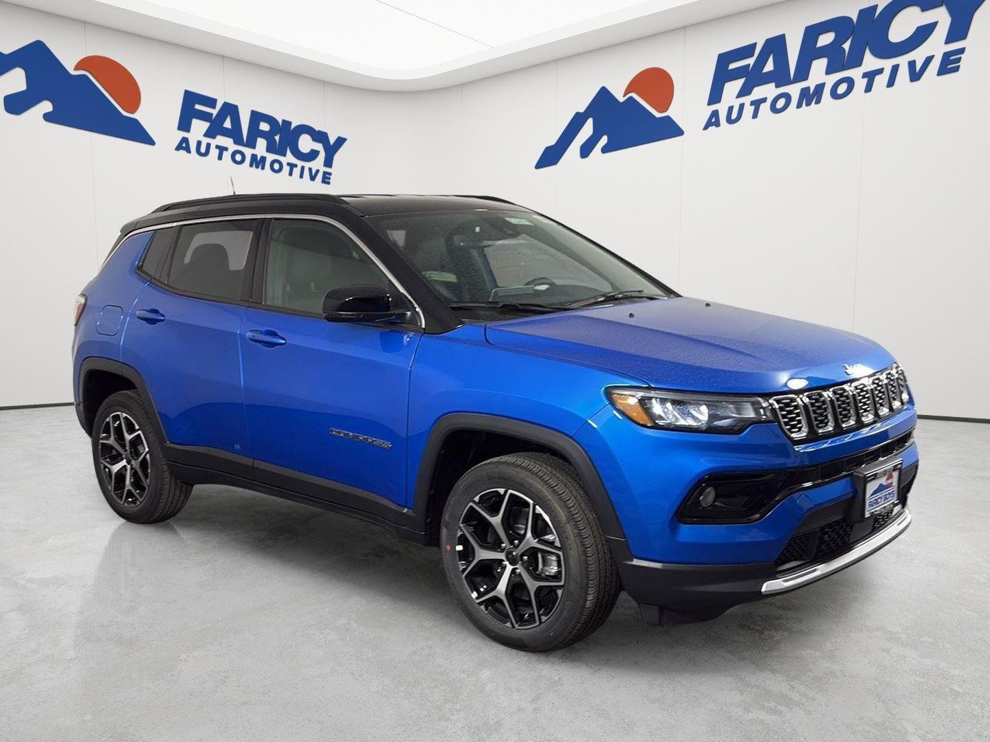 New 2026 Hydro Blue Pearl-Coat Exterior Paint Jeep Limited image 2