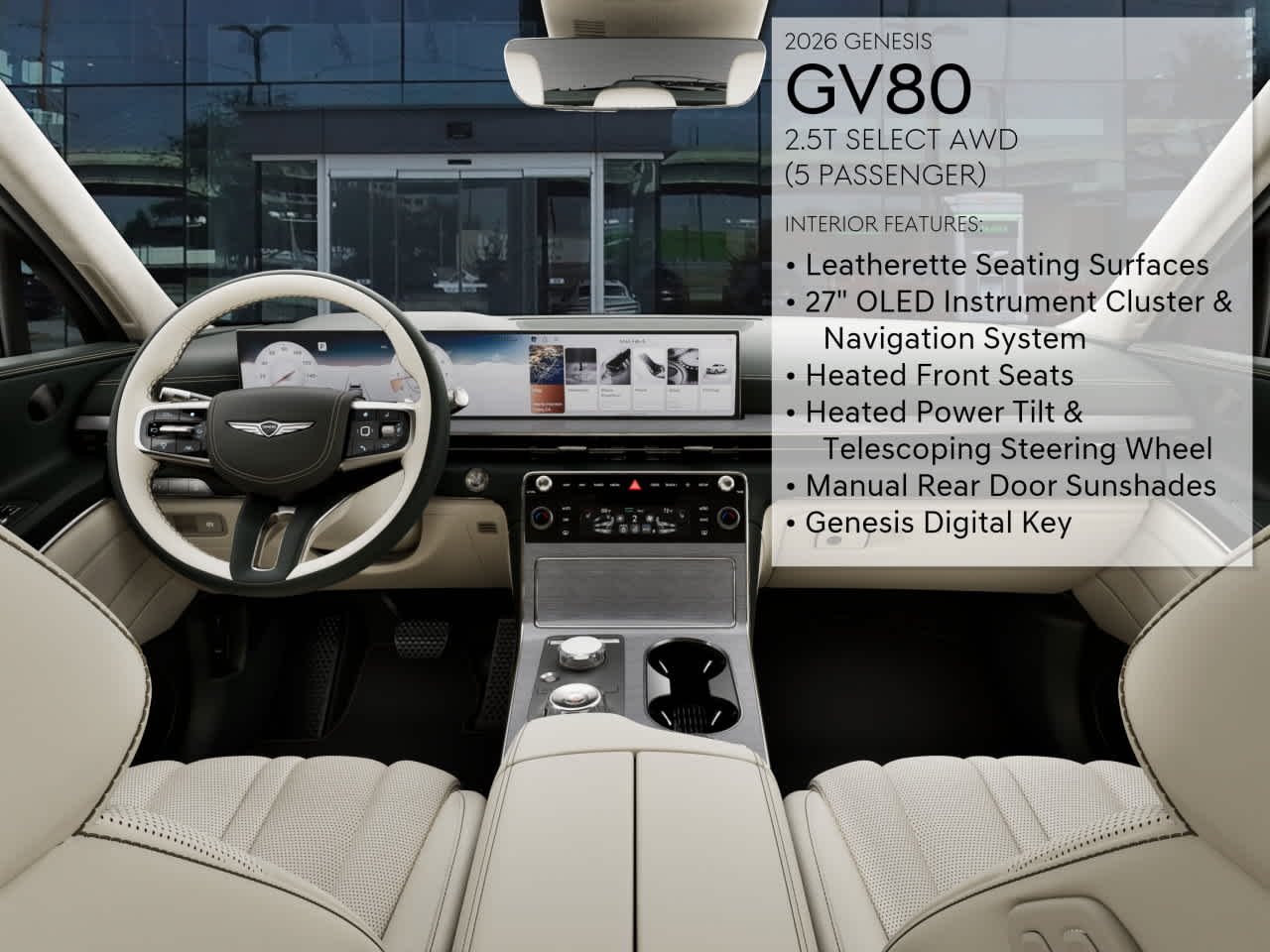 New 2026 Savile Silver Genesis 2.5T SELECT image 17