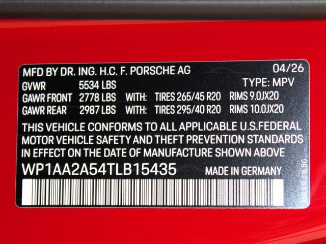 New 2026 Red Porsche  image 30