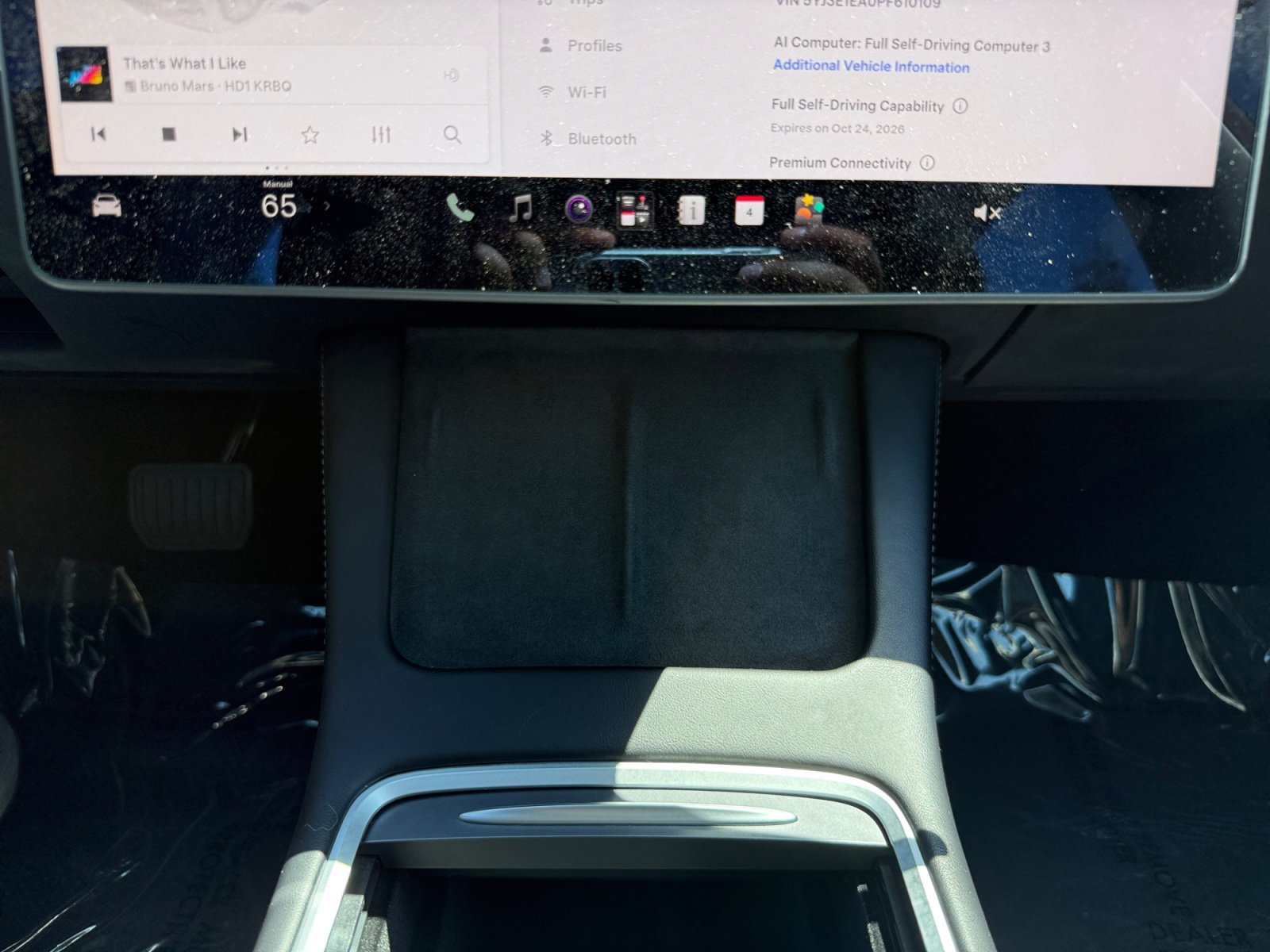 Used 2023 Pearl White Multi Coat Tesla Base image 13