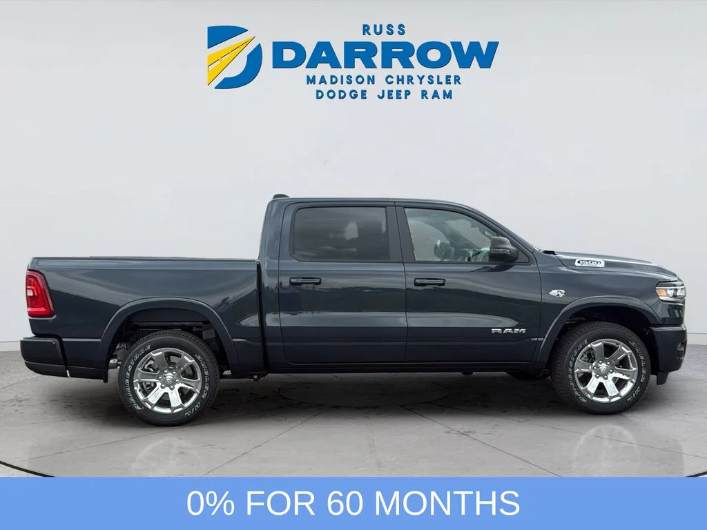 New 2026 Forged Blue Metallic Exterior Paint RAM Big Horn/Lone Star image 6