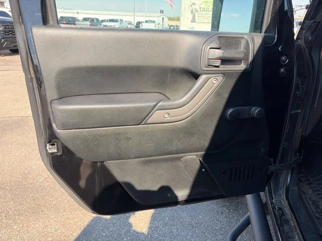 Used 2017 Black Clearcoat Jeep Willys Wheeler image 5