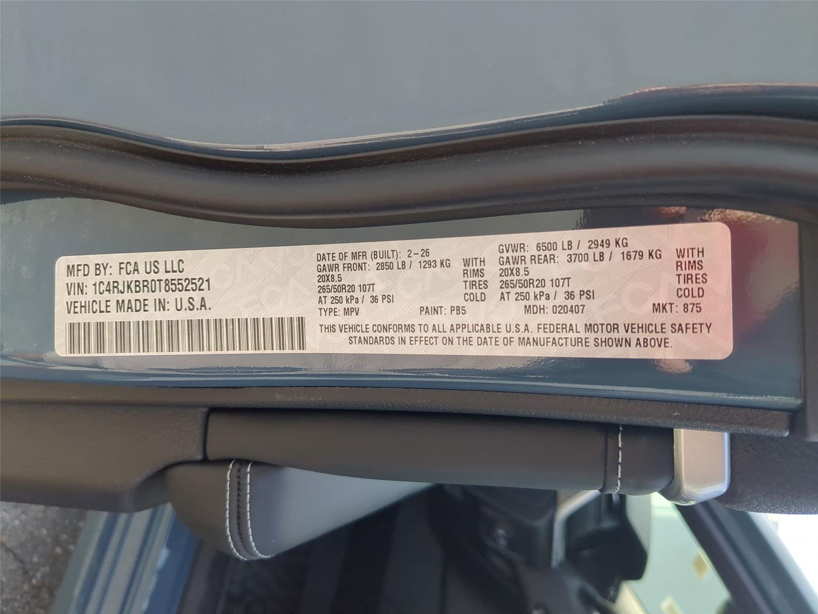 New 2026 Steel Blue Exterior Paint Jeep Limited Reserve image 34