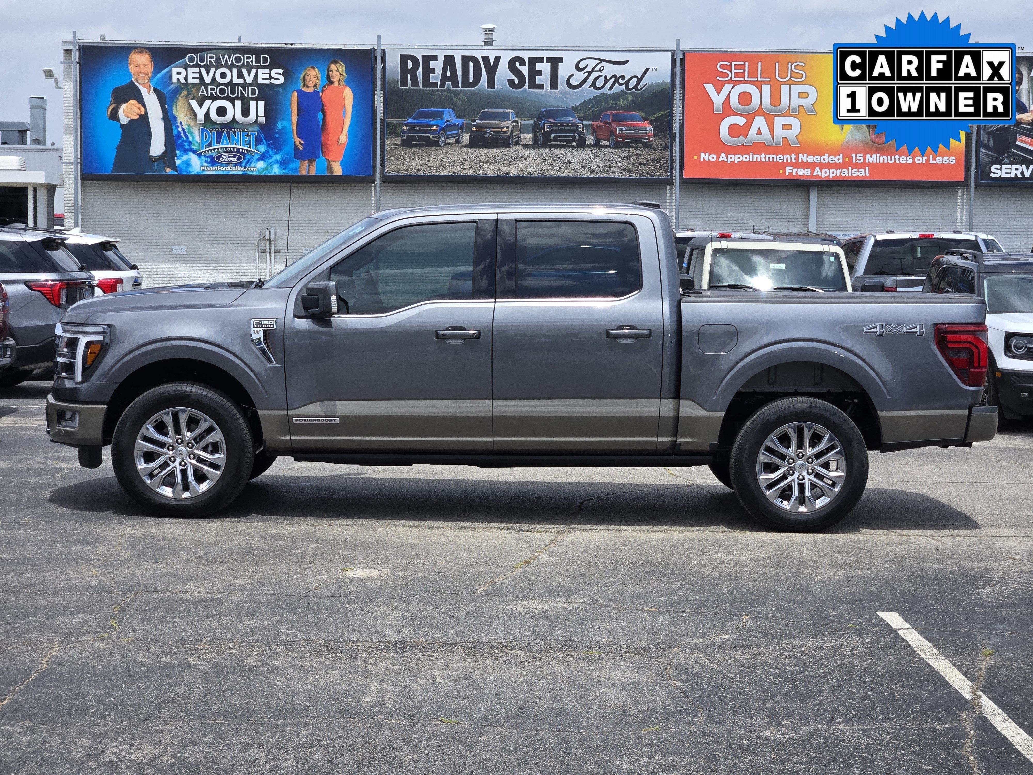 Used 2025 Gray Metallic Ford King Ranch image 4