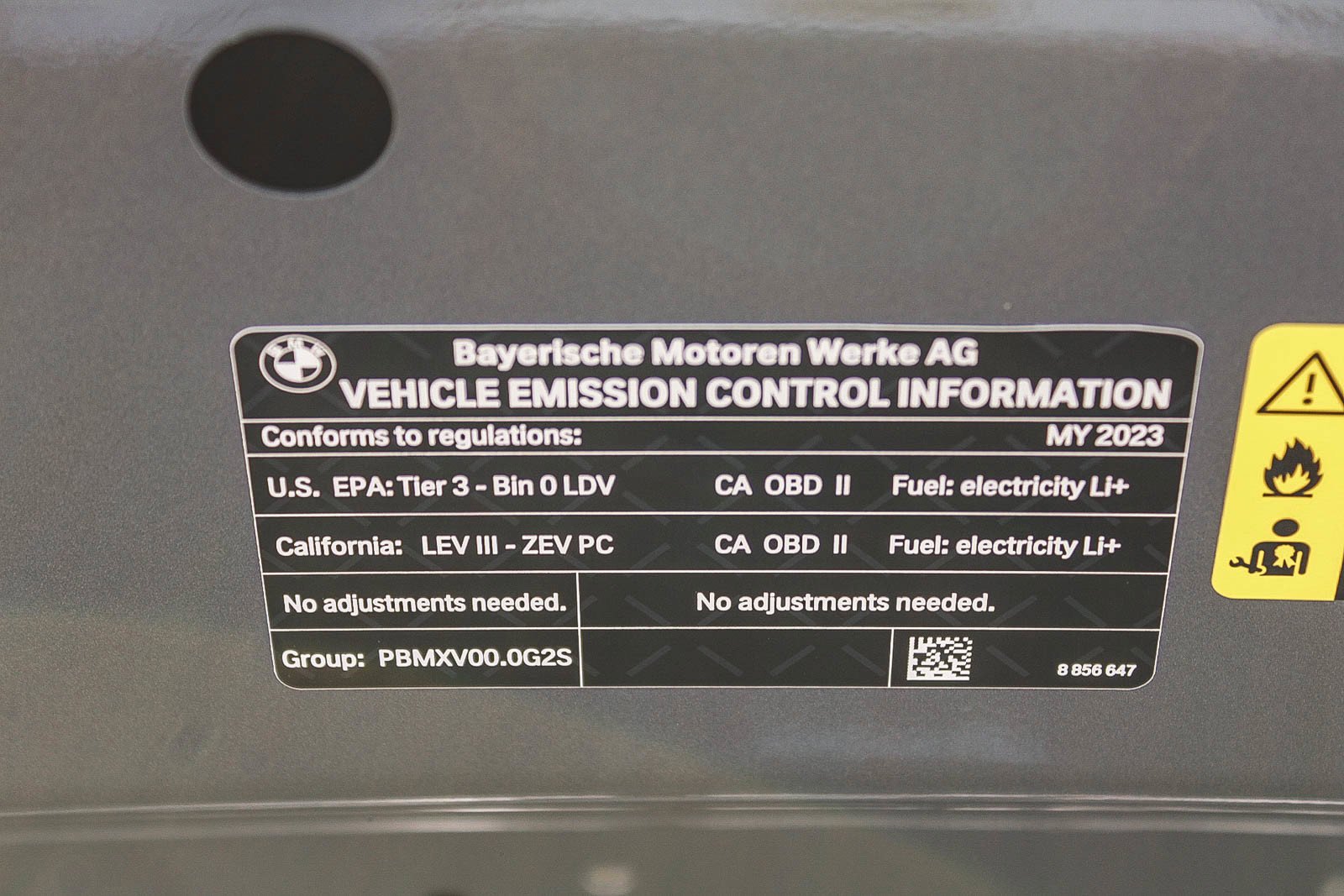 Used 2023 Skyscraper Grey Metallic BMW eDrive40 image 29