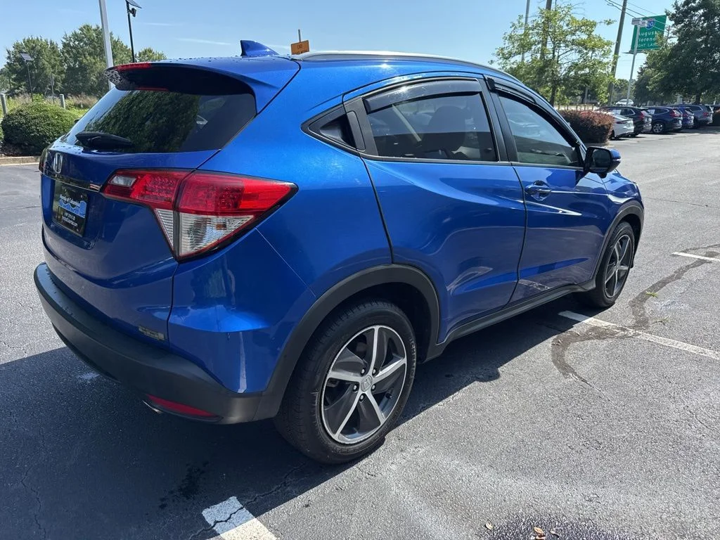 Certified Used 2022 Aegean Blue Honda EX image 3
