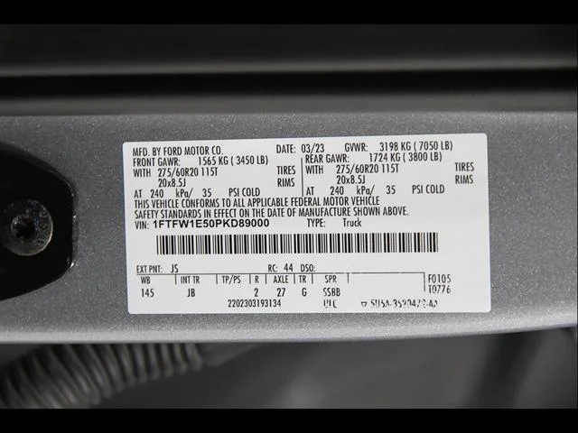 Used 2023 Iconic Silver Ford XL image 46