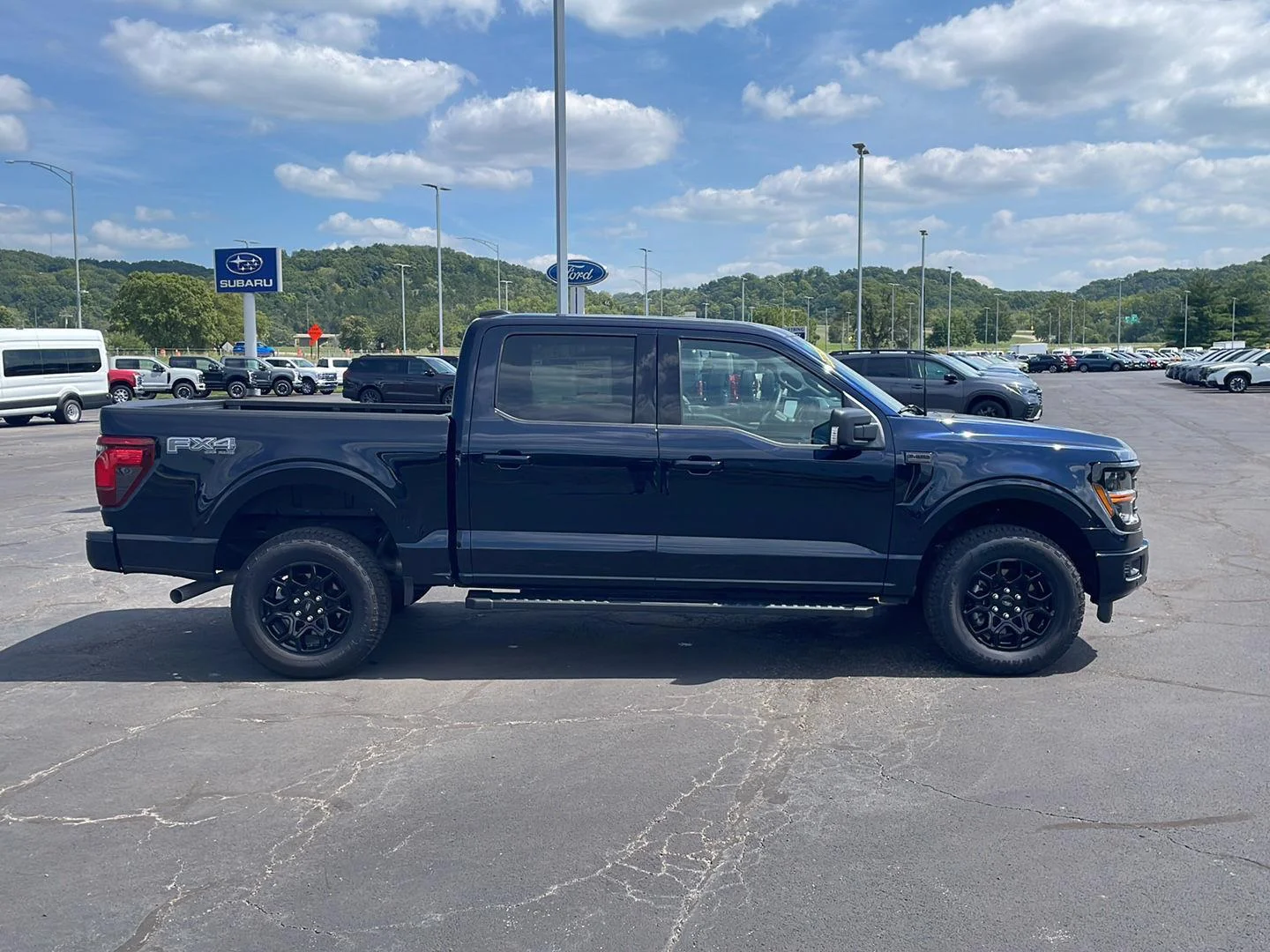 New 2026 Antimatter Blue Metallic Ford XLT image 3