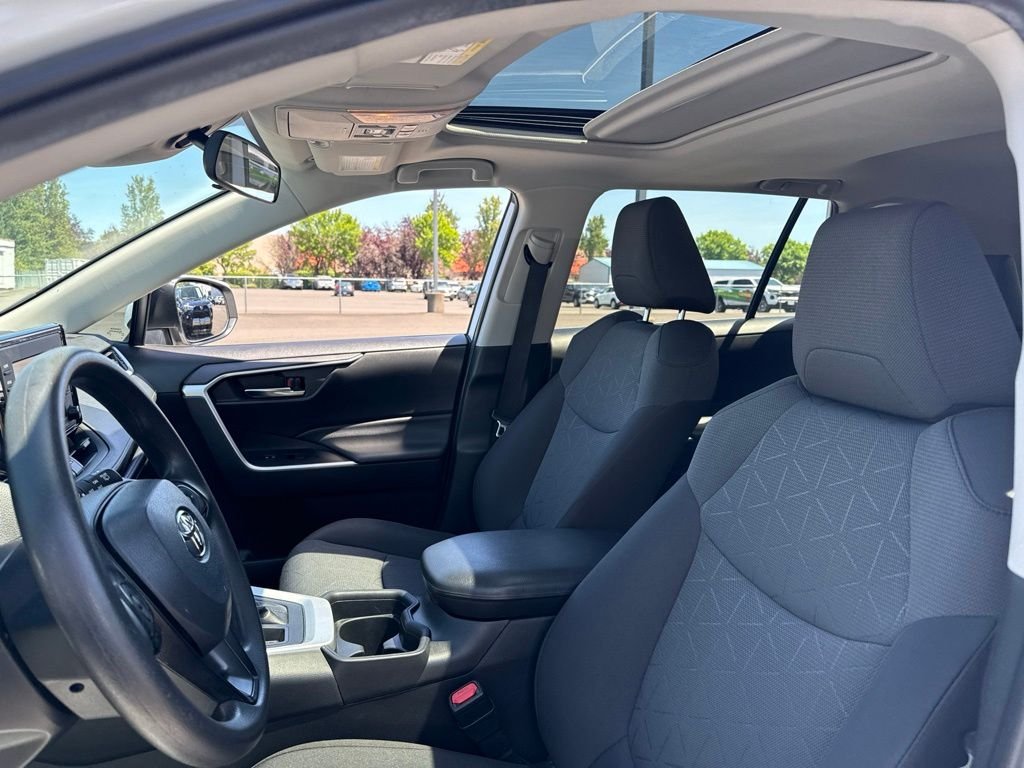 Used 2021 Super White Toyota XLE image 8