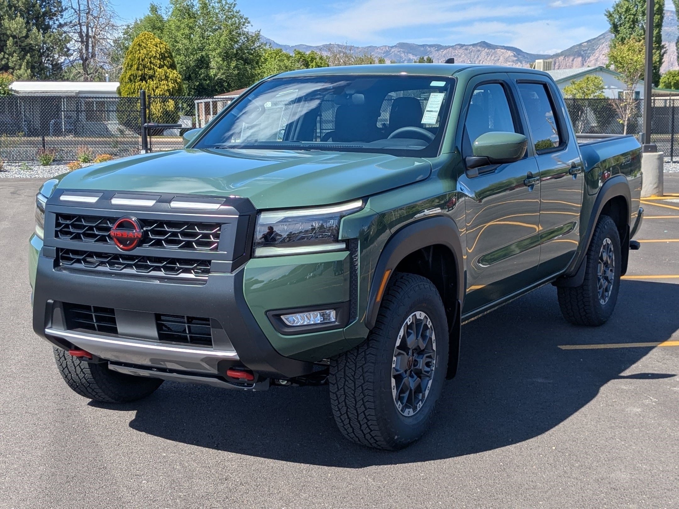 New 2026 Tactical Green Metallic Nissan PRO-4X image 8