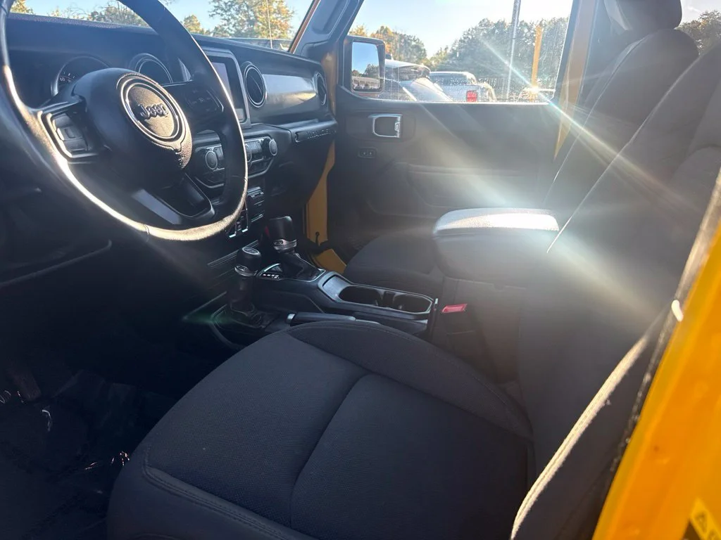 Used 2020 Yellow Jeep Unlimited Sport S image 3
