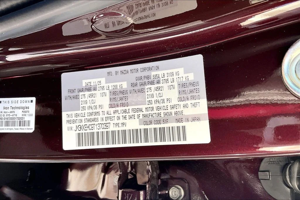 New 2026 Artisan Red Premium Mazda 3.3 Turbo S Premium Plus AWD image 13