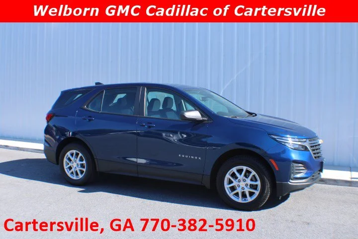 Used 2022 Blue Glow Metallic Chevrolet LS image 1
