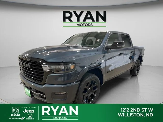New 2026 Forged Blue Metallic Exterior Paint RAM Laramie image 7