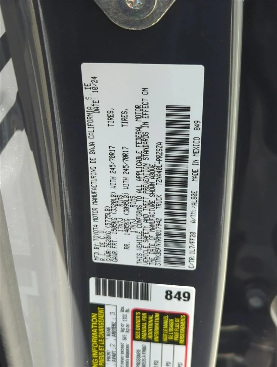 Used 2024 Underground Toyota SR5 image 25