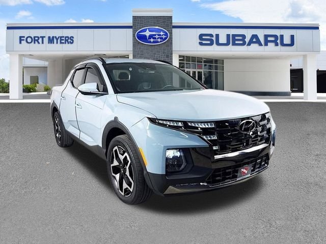 Used 2023 Blue Hyundai Limited image 1
