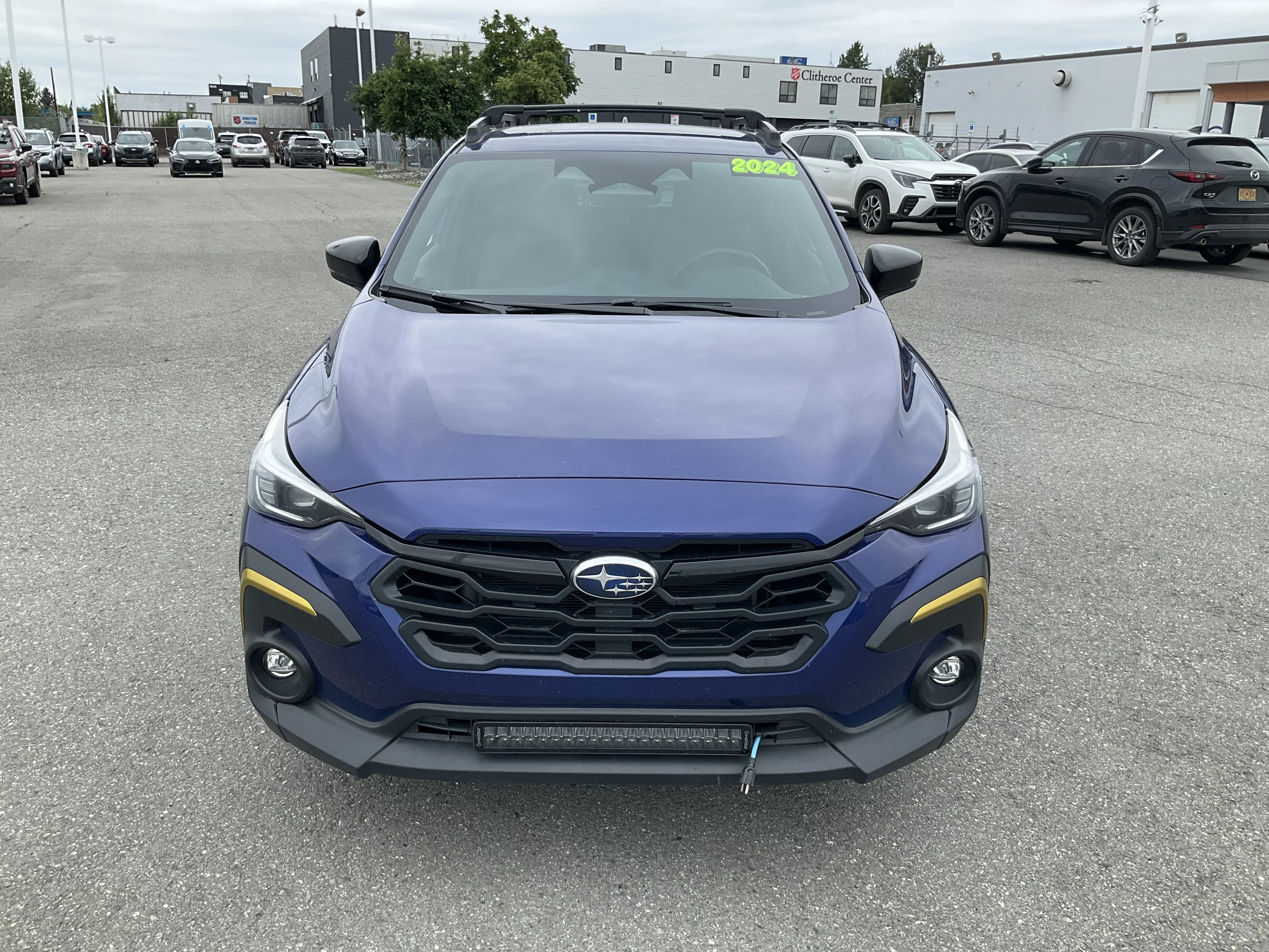 Used 2024 Sapphire Blue Pearl Subaru Sport image 2
