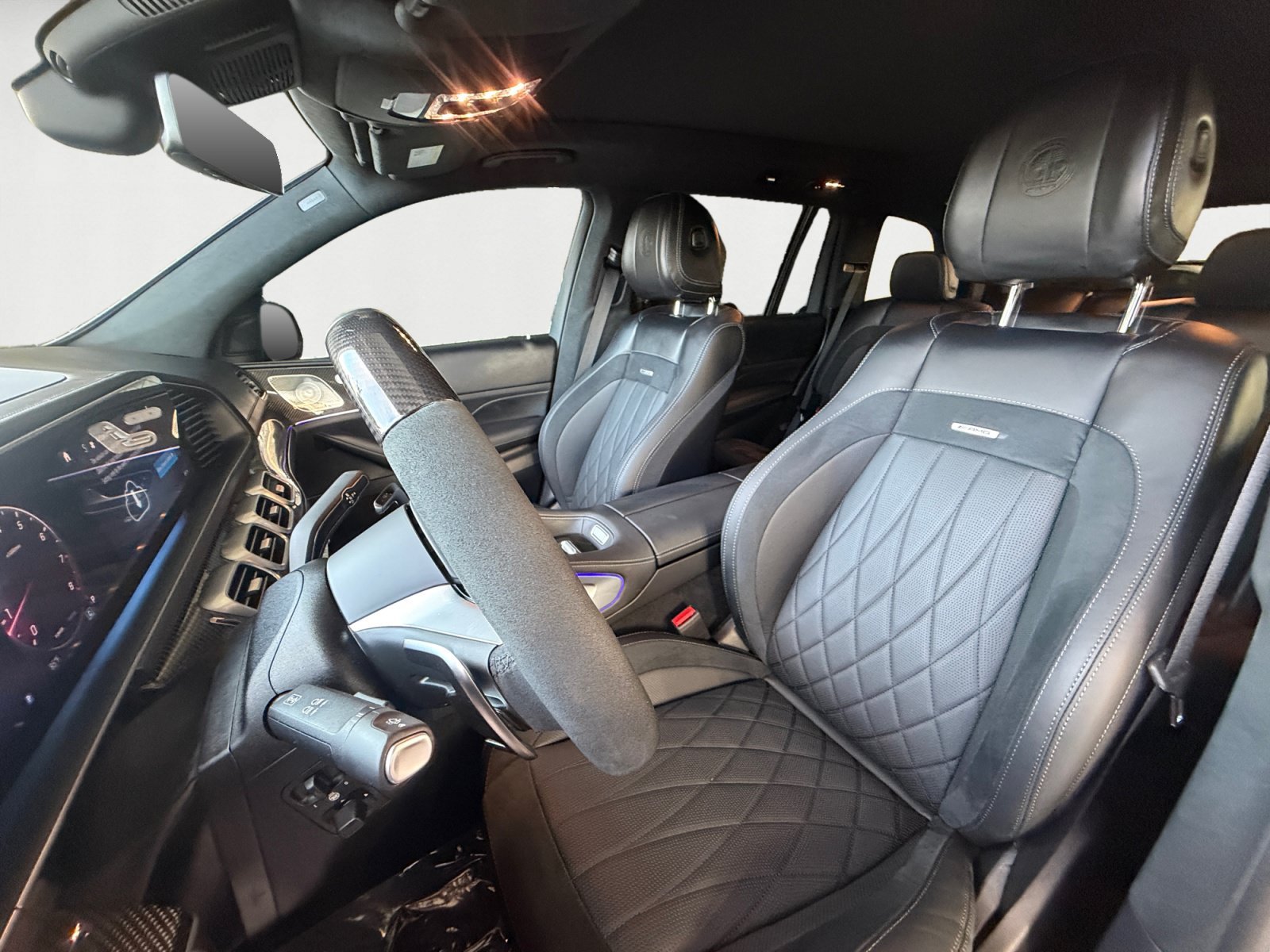 Used 2025 Obsidian Black Metallic Mercedes-Benz AMG® GLS 63 image 10