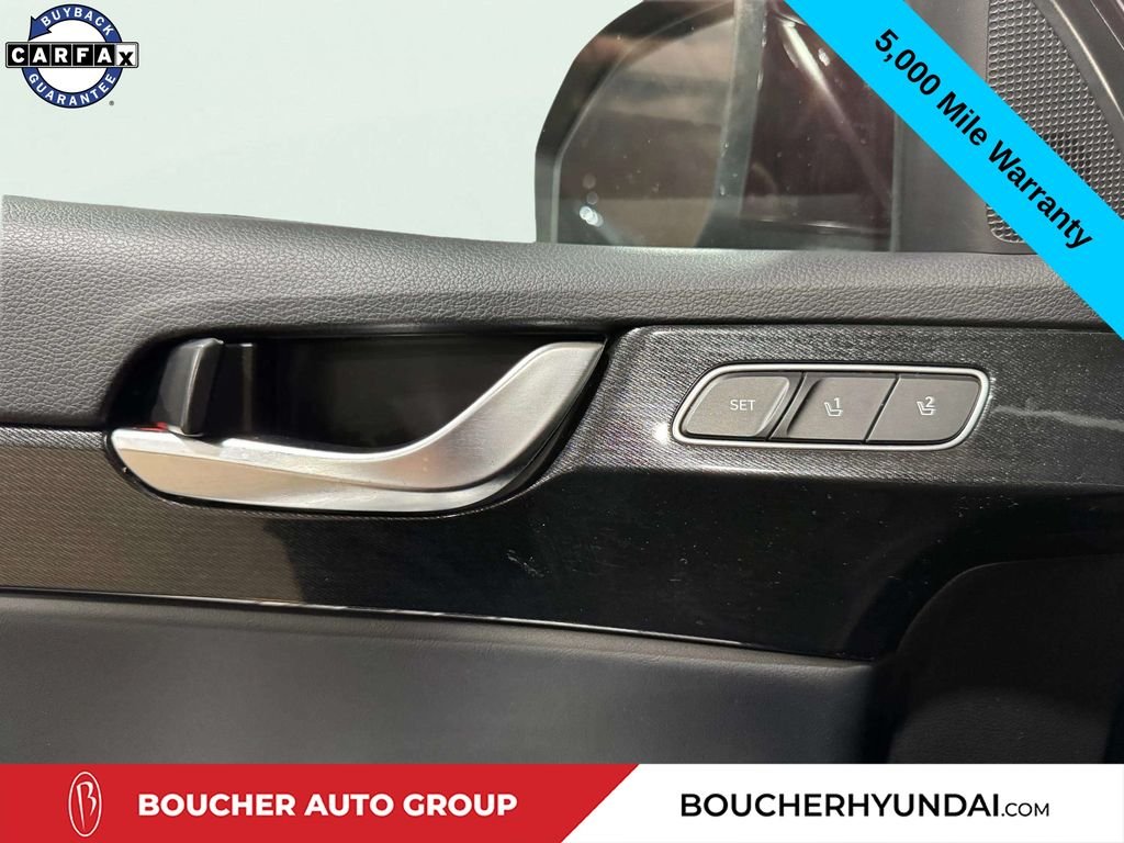 Certified Used 2021 Sierra Burgundy Hyundai Limited image 18