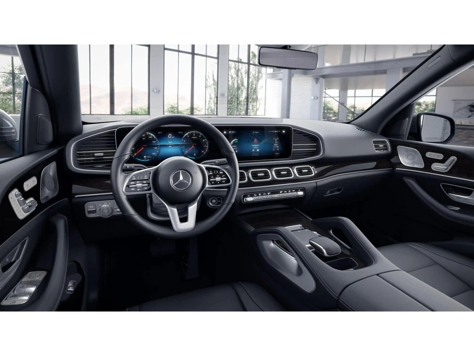 Used 2020 Iridium Silver Metallic Mercedes-Benz GLE 350 image 2