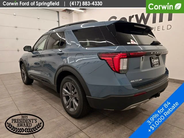 New 2026 Vapor Blue Metallic Ford Active image 4