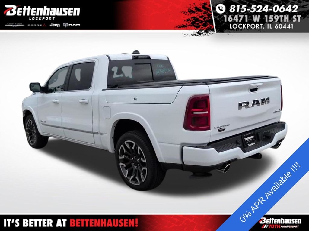 New 2026 Bright White Clearcoat RAM Limited image 7