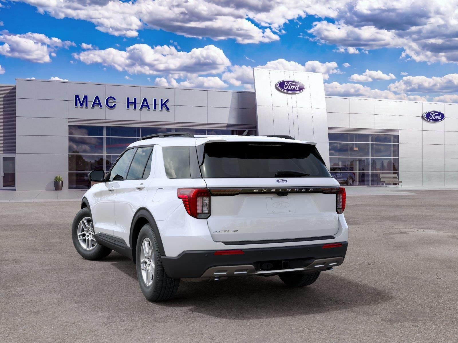 New 2027 Star White Metallic Tri-Coat Ford Active image 8
