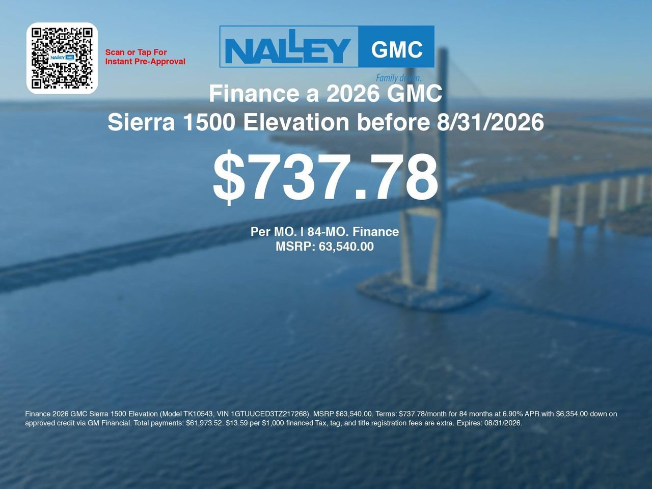 New 2026 Summit White GMC Elevation image 7