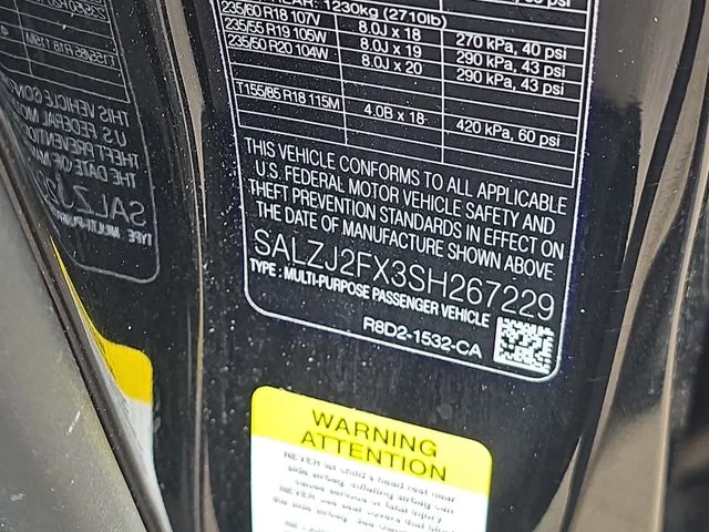 Certified Used 2025 Black Land Rover S image 37