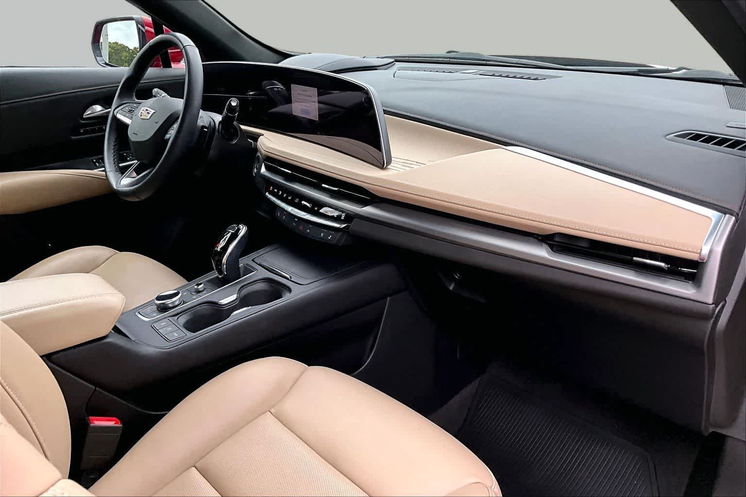 Used 2024 Radiant Red Tintcoat Cadillac FWD Premium Luxury image 19