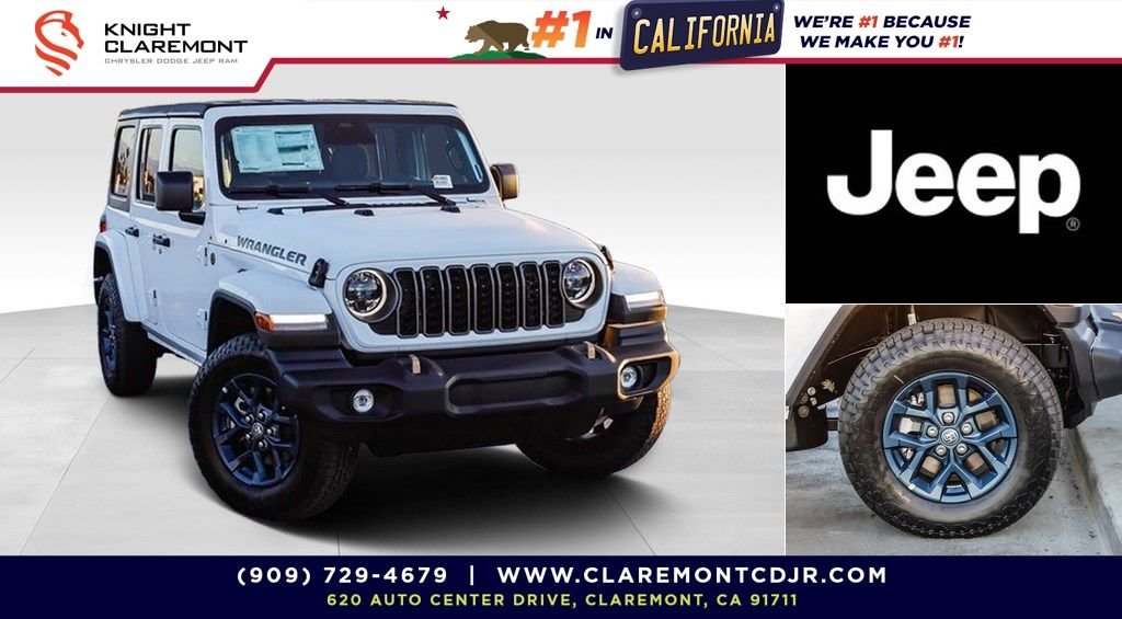 New 2026 Bright White Clearcoat Jeep 85th Anniversary Edition image 1