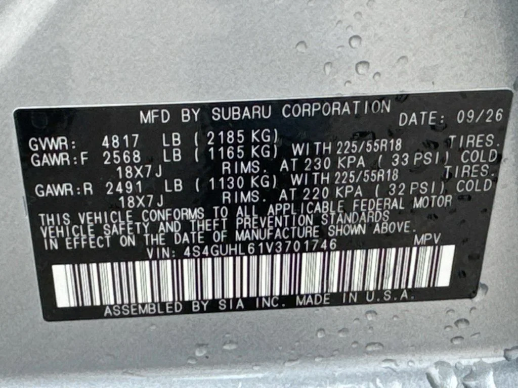 New 2027  Subaru Limited image 39
