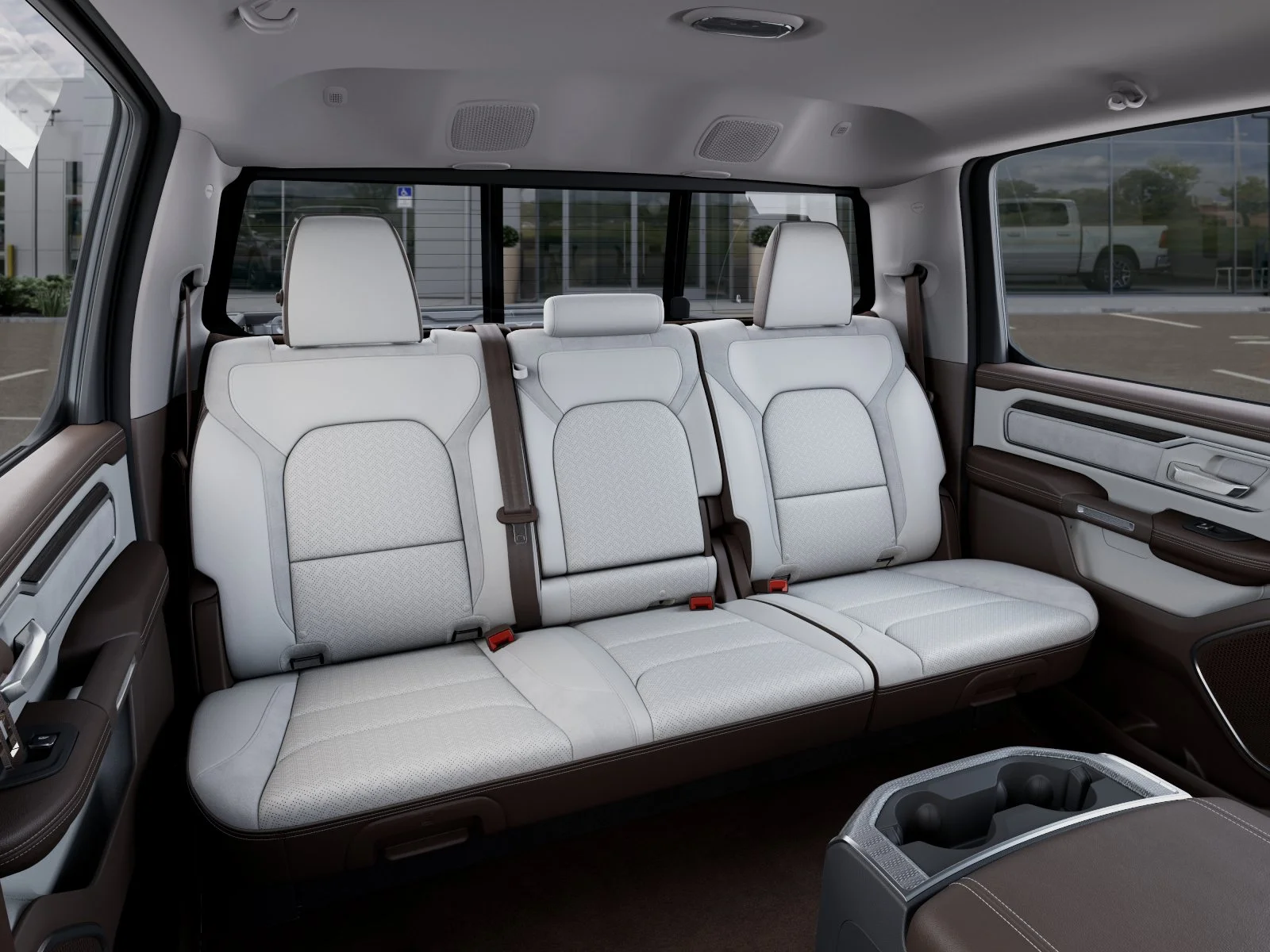 New 2026 Bright White Clear-Coat Exterior Paint RAM Laramie image 41
