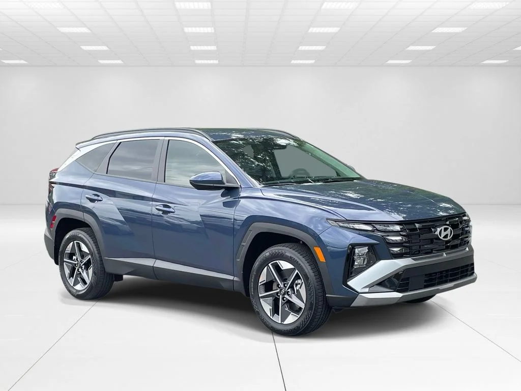 New 2026 Blue Hyundai SEL image 1