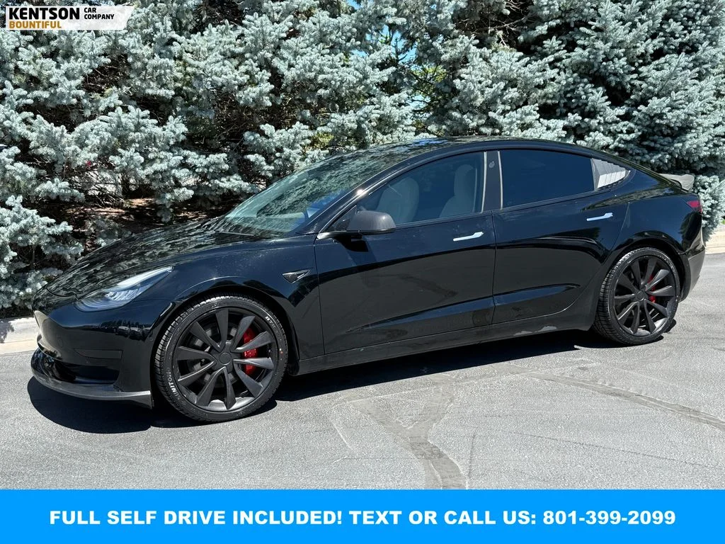 Used 2019 Black Tesla Long Range image 1