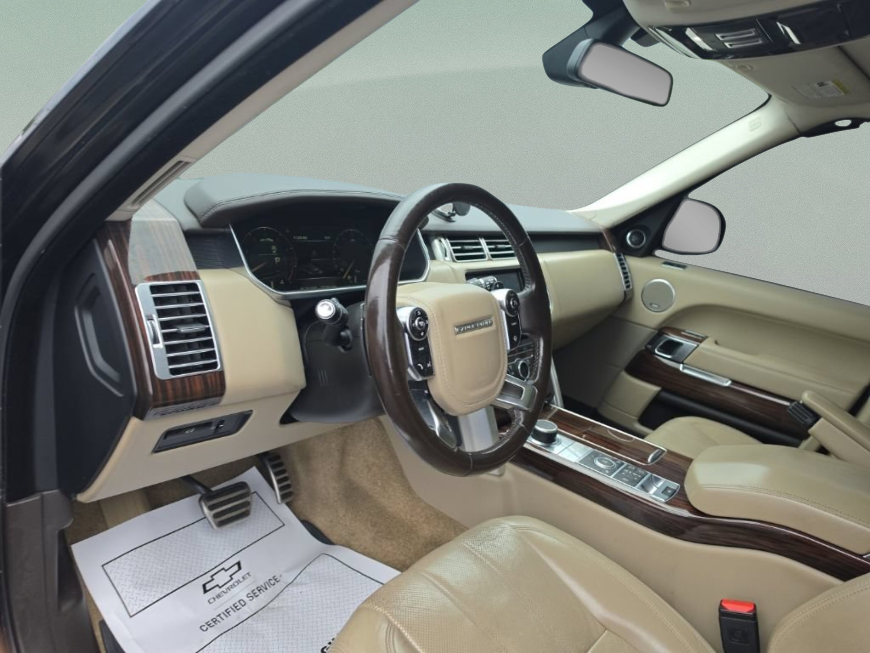 Used 2015 Santorini Black Metallic Land Rover Supercharged image 12