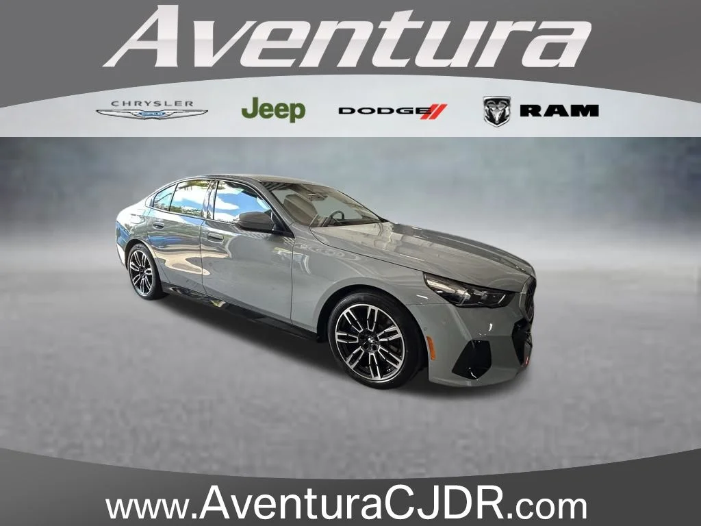 Certified Used 2026 Gray BMW 530i xDrive image 1