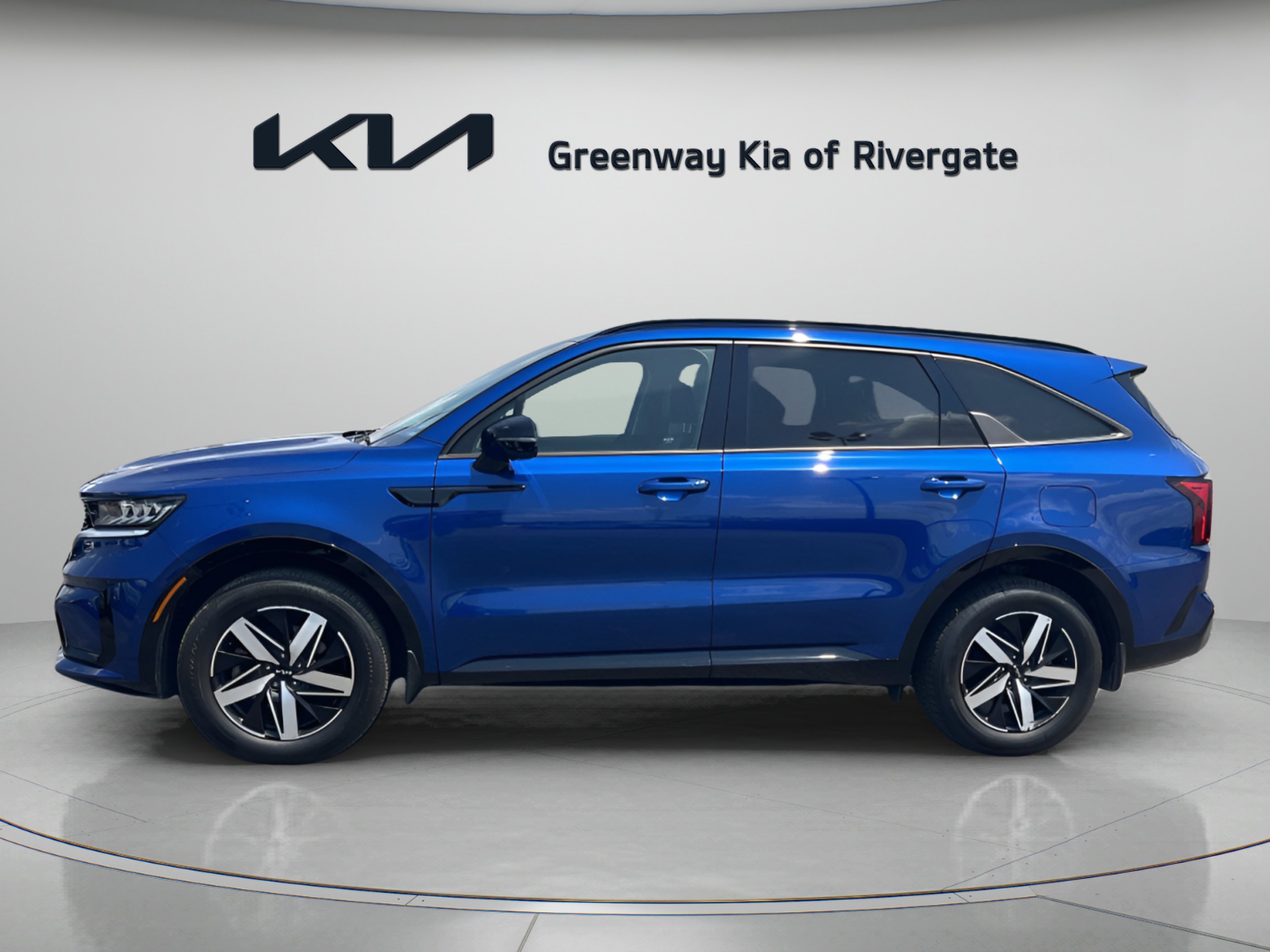 Used 2023 Sapphire Blue Kia S image 4