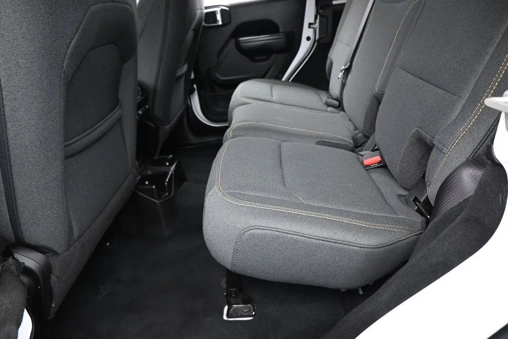 Used 2024 Bright White Clearcoat Jeep Sport S image 29