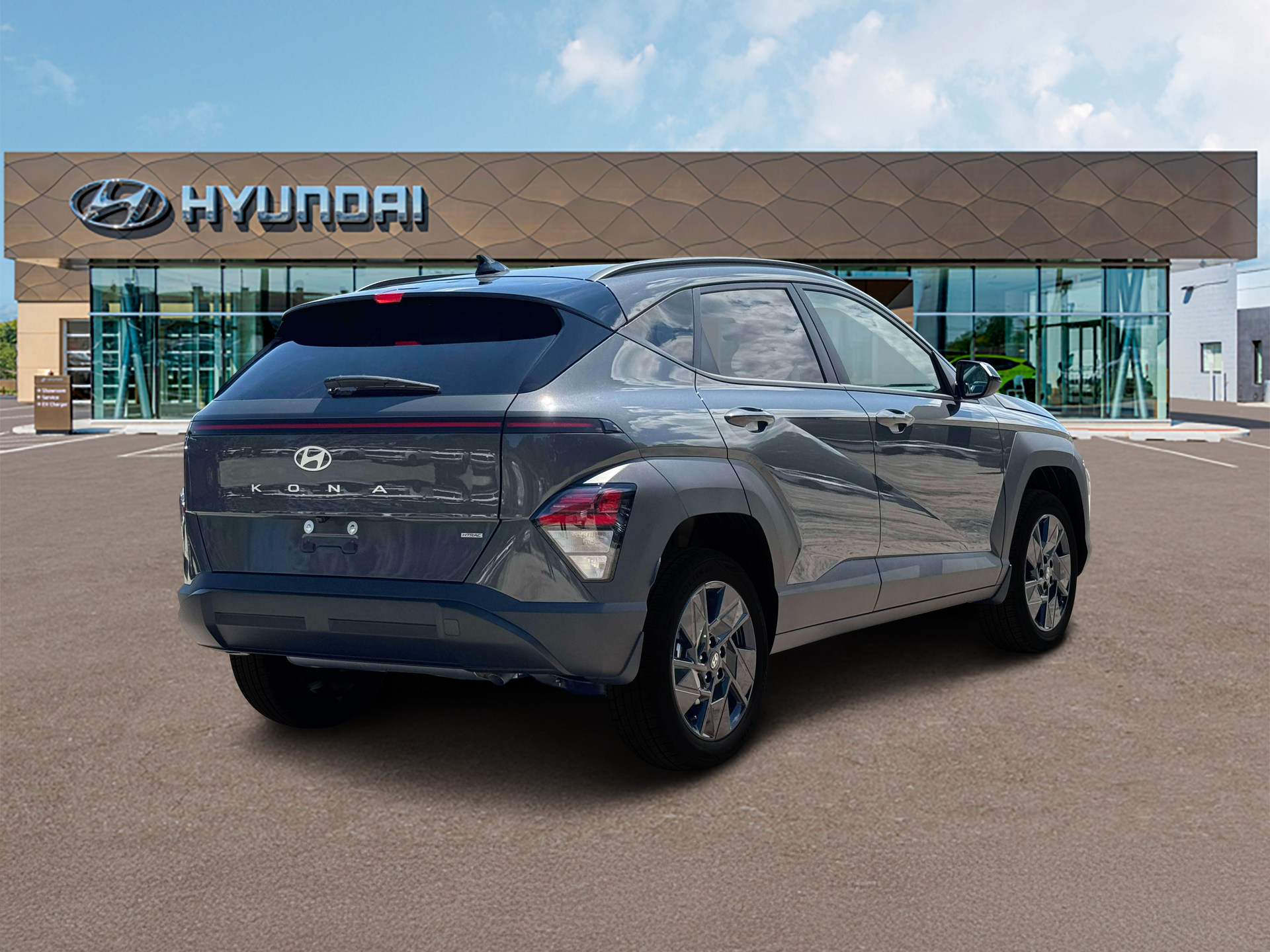 New 2027 Gray Hyundai SEL Sport AWD image 7