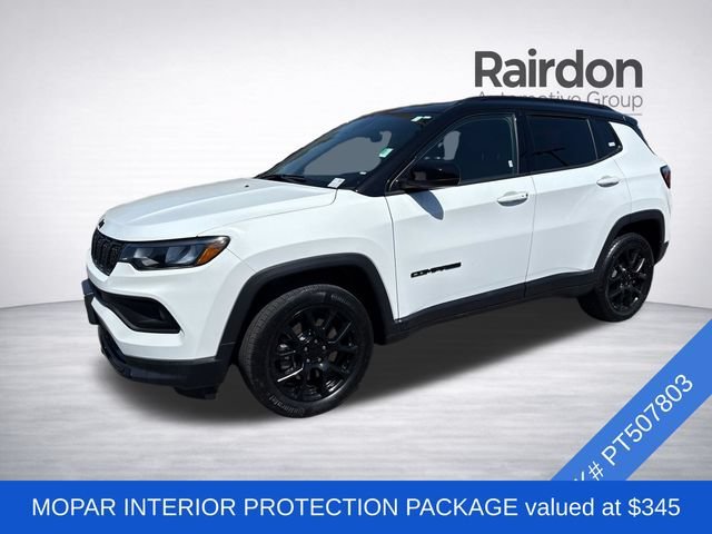 Used 2023 Bright White Clearcoat Jeep Altitude image 3