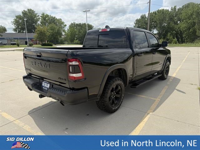 Used 2023 Diamond Black Crystal Pearlcoat Ram Rebel image 8