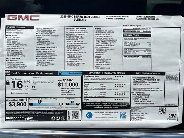 2026 GMC Sierra 1500 Denali Ultimate - Photo 21