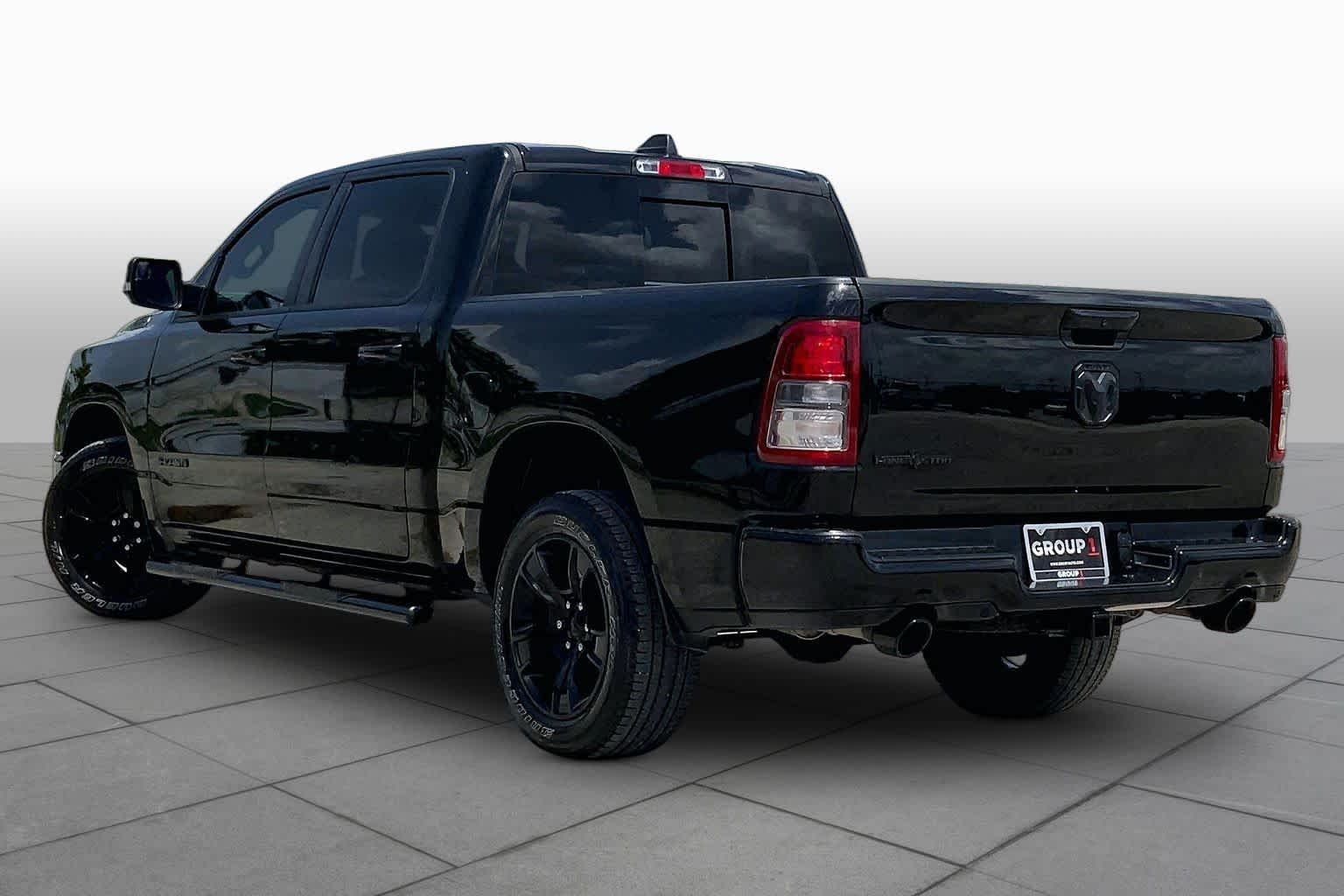 Used 2020 Diamond Black Crystal Pearlcoat Ram Lone Star image 12