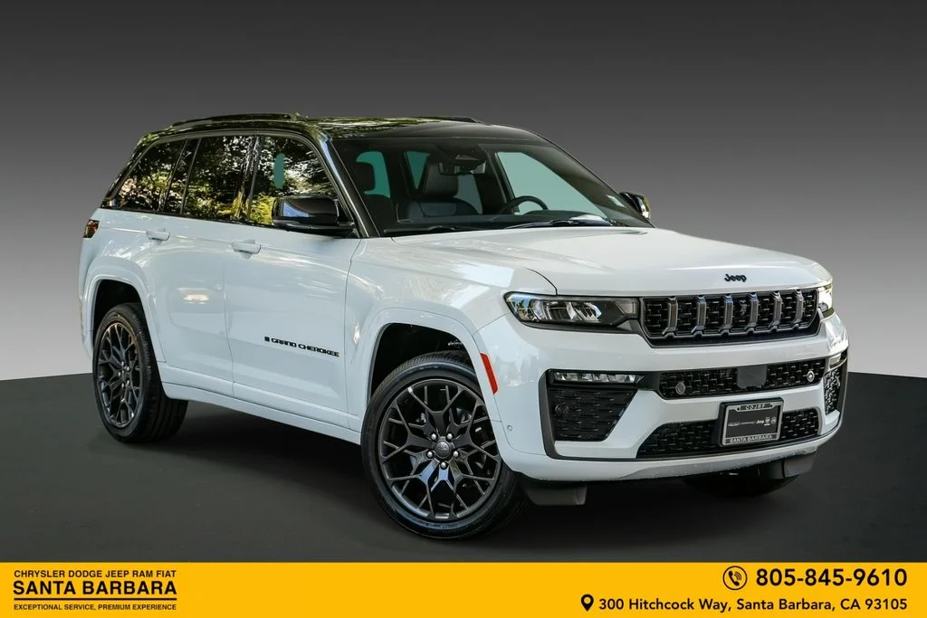 New 2026 Bright White Clear-Coat Exterior Paint Jeep Summit image 1