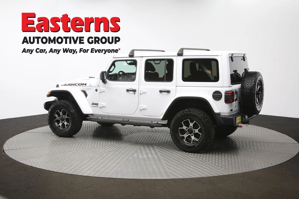 Used 2020 White Jeep Unlimited Rubicon image 64