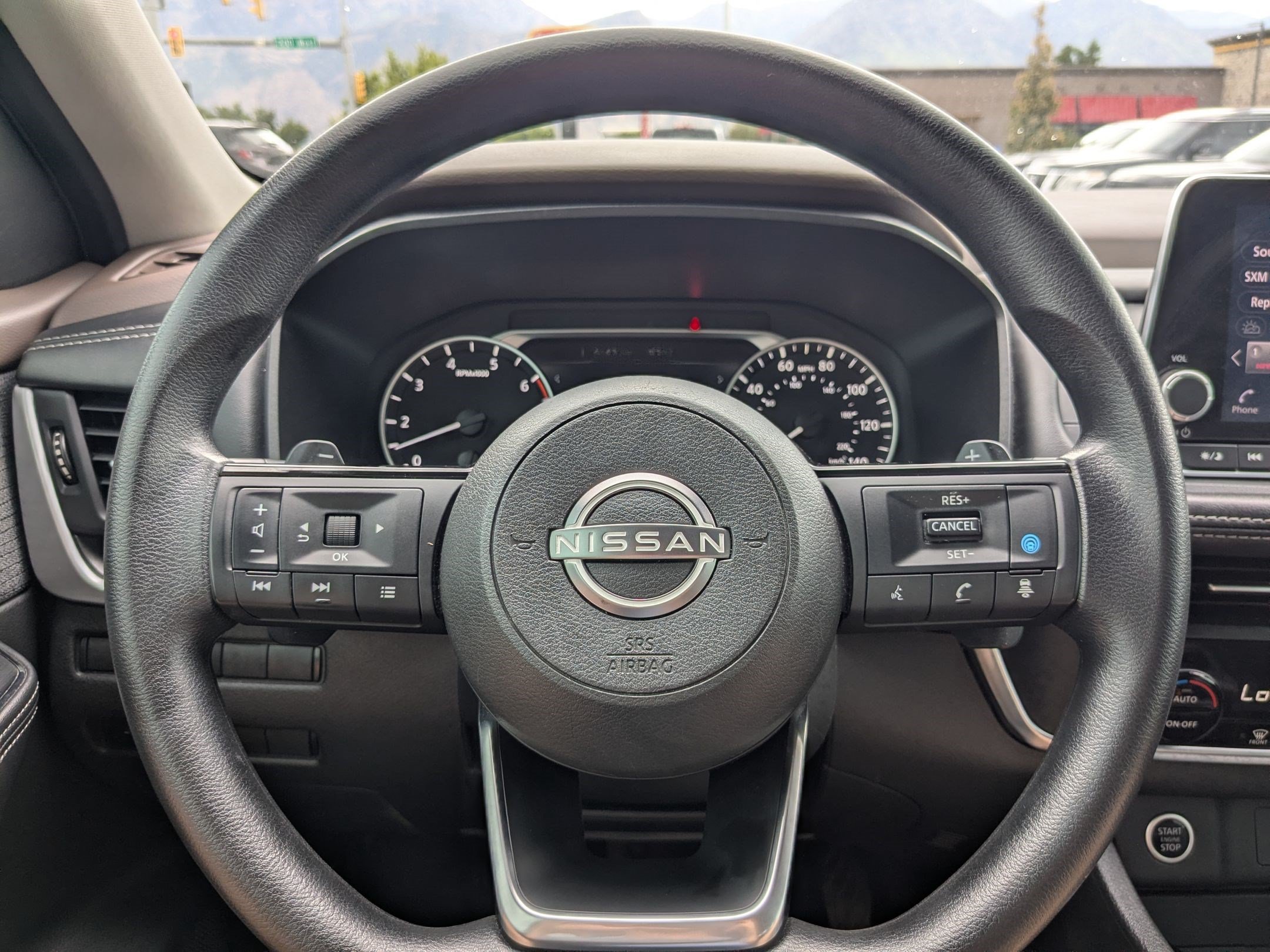 Used 2023 Super Black Nissan SV image 16