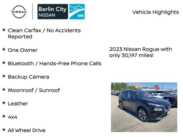 Certified Used 2023 Black Nissan SV image 8