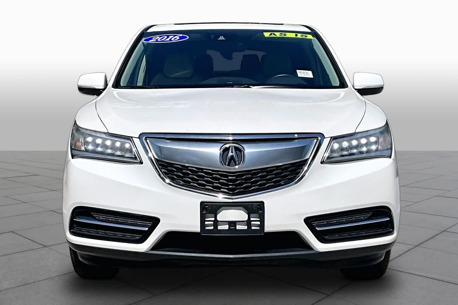 Used 2016 White Diamond Pearl Acura w/Tech image 4