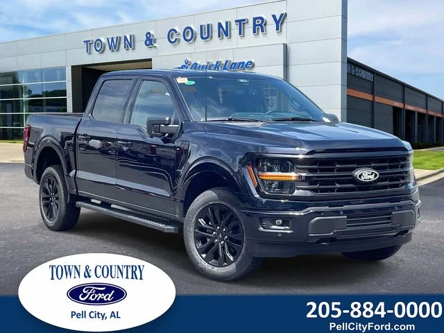 New 2026 Antimatter Blue Metallic Ford XLT image 1